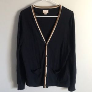 Navy Merona cardigan
